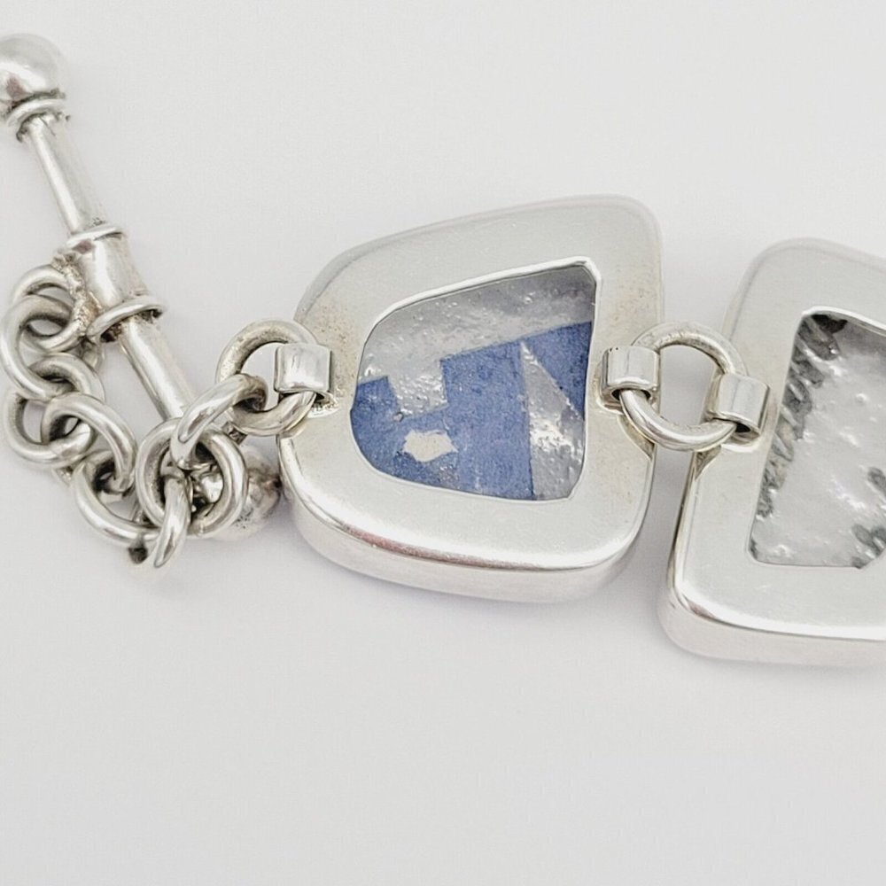 Charles Albert Absolut Vodka Glass 950 Fine Silver Bracelet Limited Edition - Picture 8 of 9